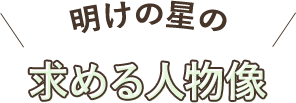 求める人物像